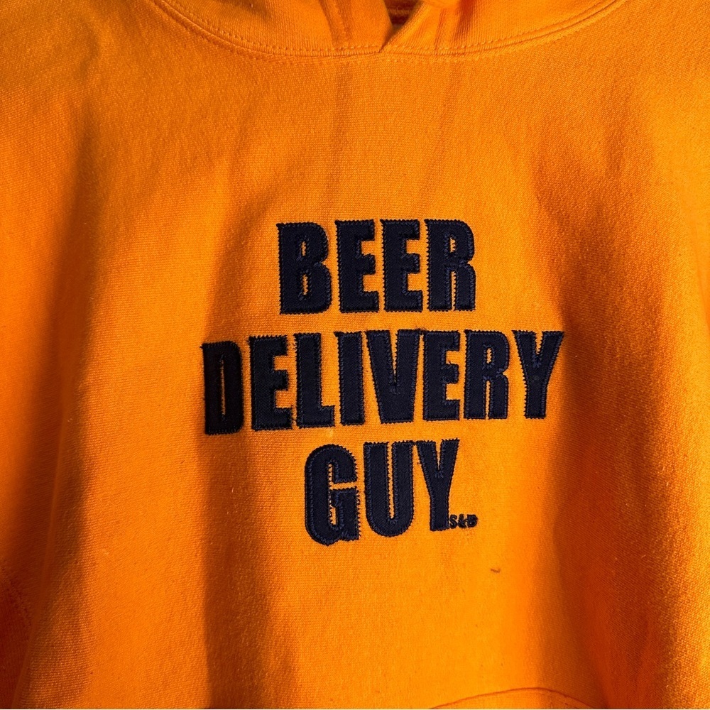 Steve Barry Outfitters Beer Delivery Guy Jacket Size XS Vintage - Picture 2 of 8